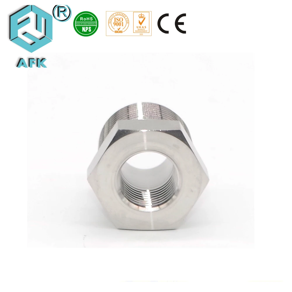 1/" 3/8" 1/" Мужской NPT x Женский NPT нержавеющая сталь 316 редукционная втулка фитинги соединитель