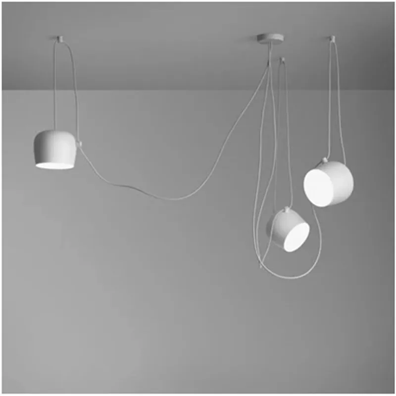 Lámpara industrial led colgante de diseño nórdico, para loft, para comedor, moderna, decoración del hogar