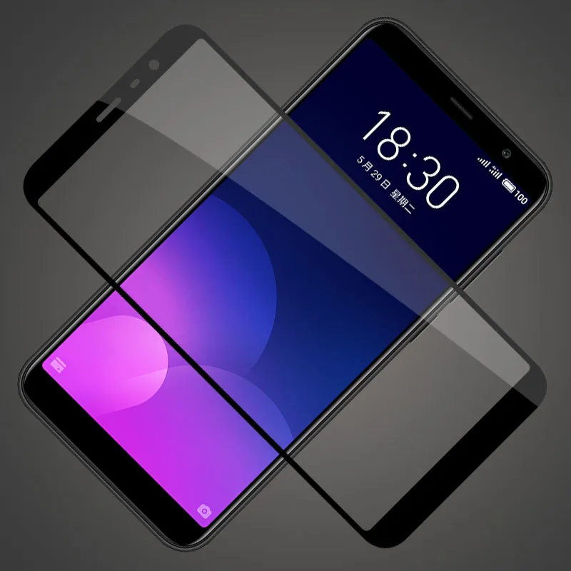 Новый для meilan 6 т полный Экран закаленное мембраны HD анти голубой свет forMeizu M811Q