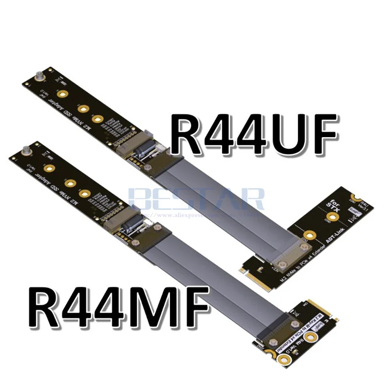 PCI E 3 0x4 32G/bps полная скорость M.2 M key NVMe SSD удлинитель кабеля 5/10/15/20/30/40/50/60 см для