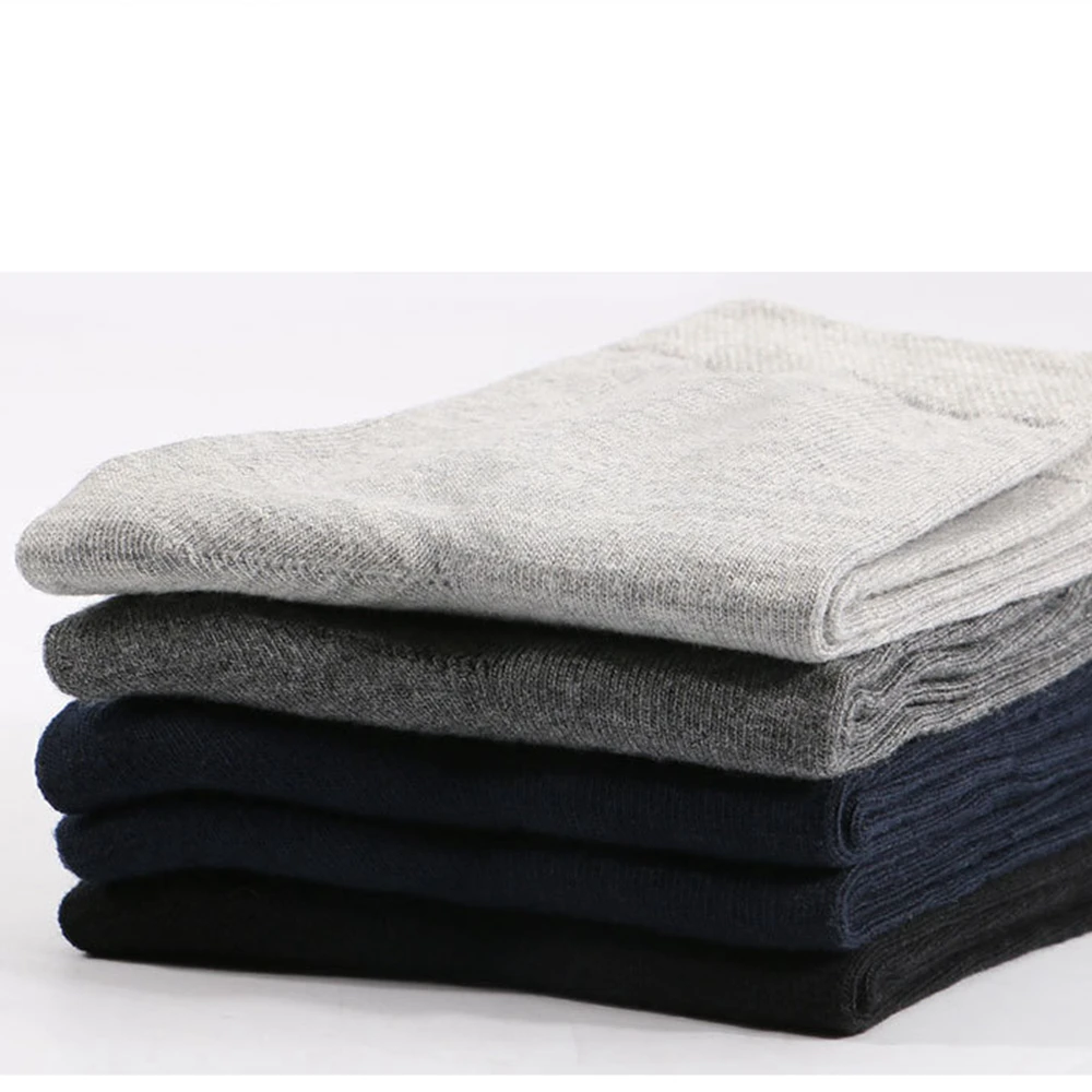 Высокое качество повседневные мужские носки рабочие деловые хлопковые