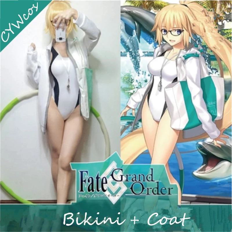Женский костюм для косплея FGO зимнее пальто в стиле альтрон дуги летнее бикини