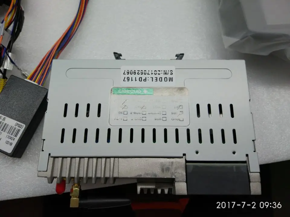" тачскрин, аналагово-8-Core Android 7,1 автомобиля gps радио плеер для JAC S3 Мультимедиа Стерео штатные bluetooth-устройство магнитофон