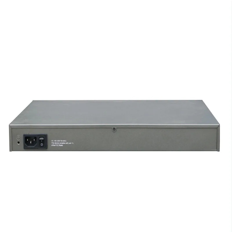Коммутатор POE с 24 портами и 2 гигабитными SFP PoE сетевой коммутатор Gigbit Ethernet 1000
