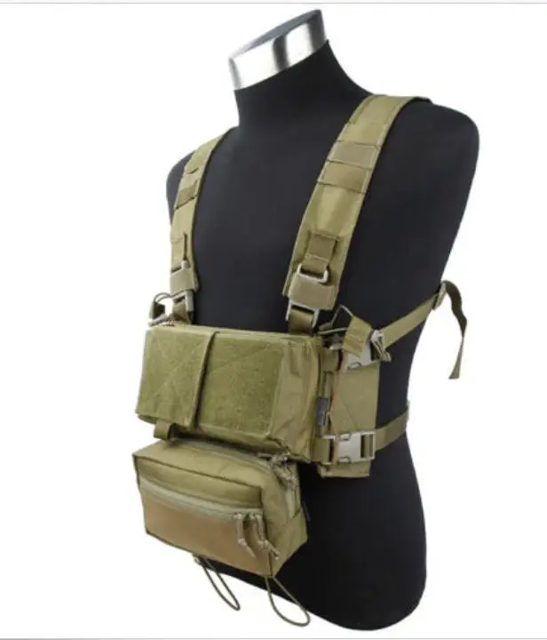 Lightweight 500D Hunting Tactical Vest Modular Chest Rig Set TMC3115 KK|Шлемы| |