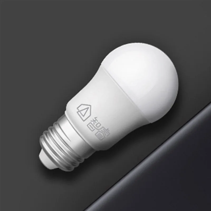 Youpin Zhirui светодиодный светильник E27 белый 6500K 5W энергоэффективный потолочный