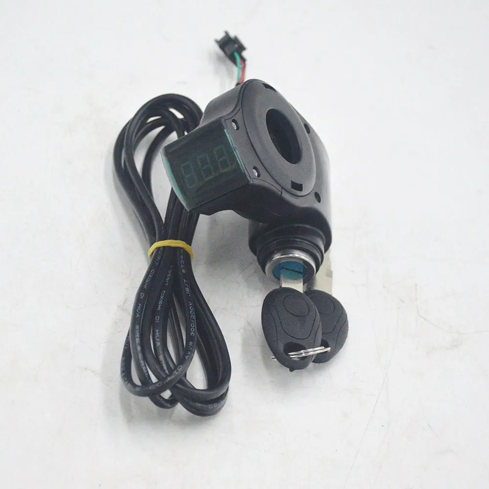 12 V-99 V электрический велосипед ЖК-экран для отображения данных о заряде аккумулятора Скорость Управление 3 провода для электрического велосипеда скутер