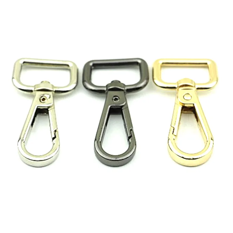 

20mm Silver ,Gun and Gold Swivel snap hook 30 pcs