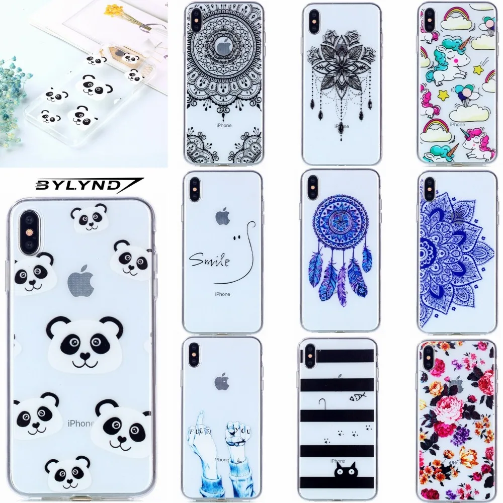 fashion shockproof TPU soft silicon Phone Cases For IPHONE 5s se 6 7 8 case Luxury Back Cover cases thin cute |