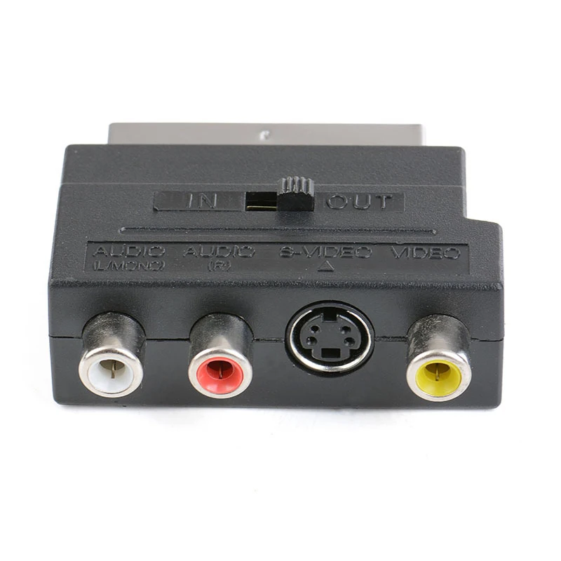 21P pin SCART to RCA цветная линия S Клеммная вилка AV аудио/видео scart метла головка к видео