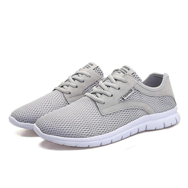 FOREST GIANT Men Casual Shoes Summer Breathable Mesh Lightweight Flats Lace Up 139 | Обувь