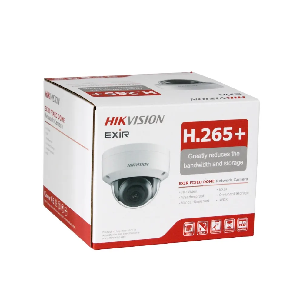 HIK PoE IP камера наружная DS 2CD2145FWD IS 4 МП CMOS IR колпак CCTV безопасности 30 м ночная версия
