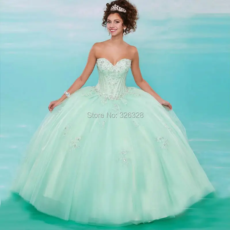 Плюс Размер Бальное платье Высокая Популярные Качество Аппликации с Кристалл