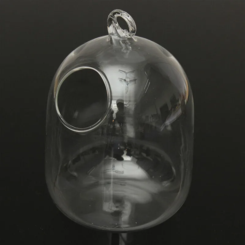 Hanging glass vase hydroponic ornaments Home Decoration 16x10cm|vase ornaments|hanging glasshanging |
