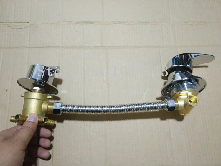 Смеситель для душа с 5 режимами интубации и трубкой смеситель ванной комнаты 3/4/5