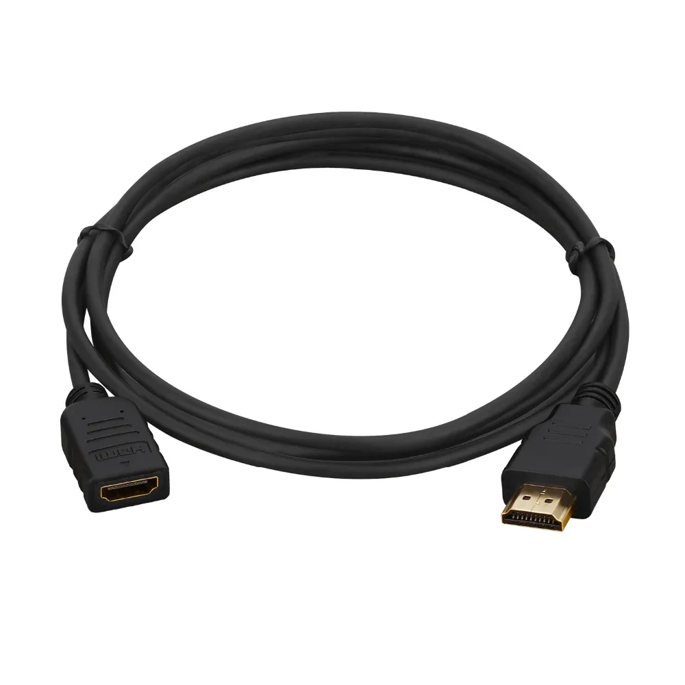 HDMI Удлинительный кабель для мужчин и женщин 30 см 50 1 м 2 1080P 3D 4K проектора