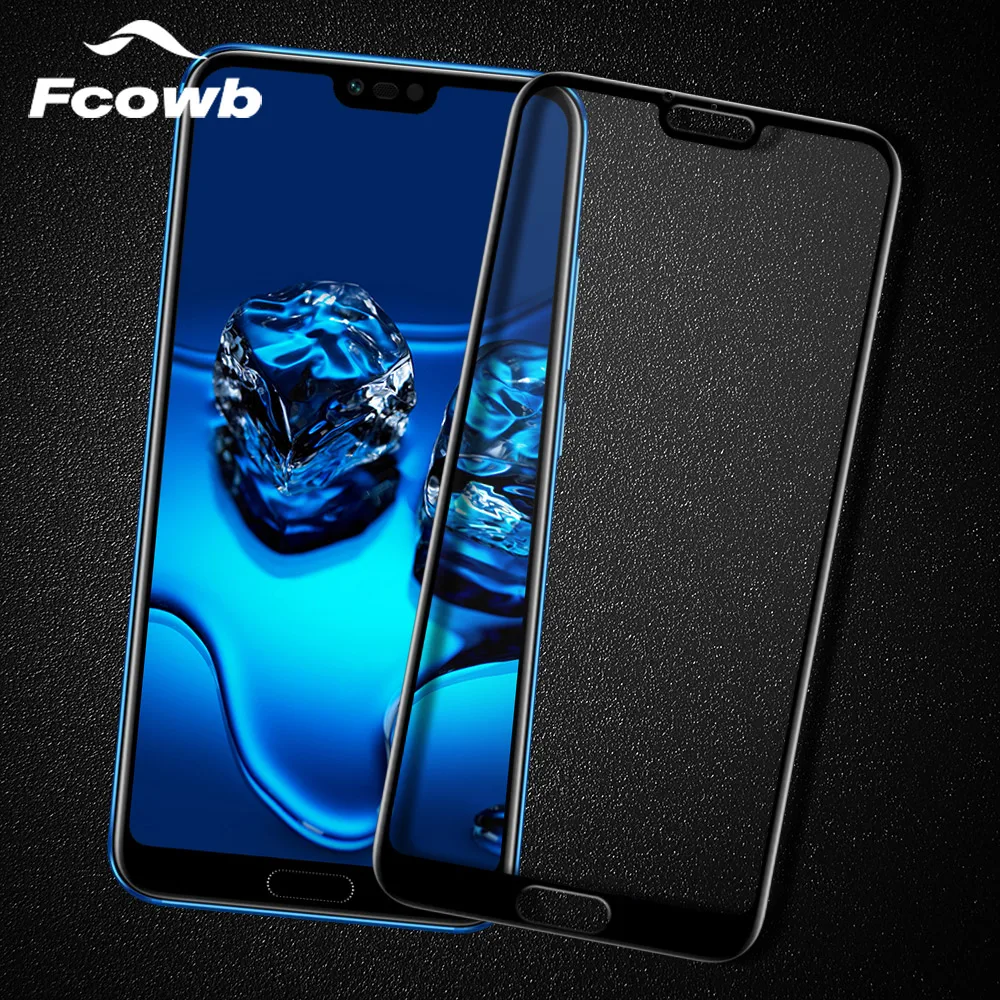 FCOWB для huawei Honor 10 закаленное стекло 0 26 мм 9 H полное покрытие полноэкранное