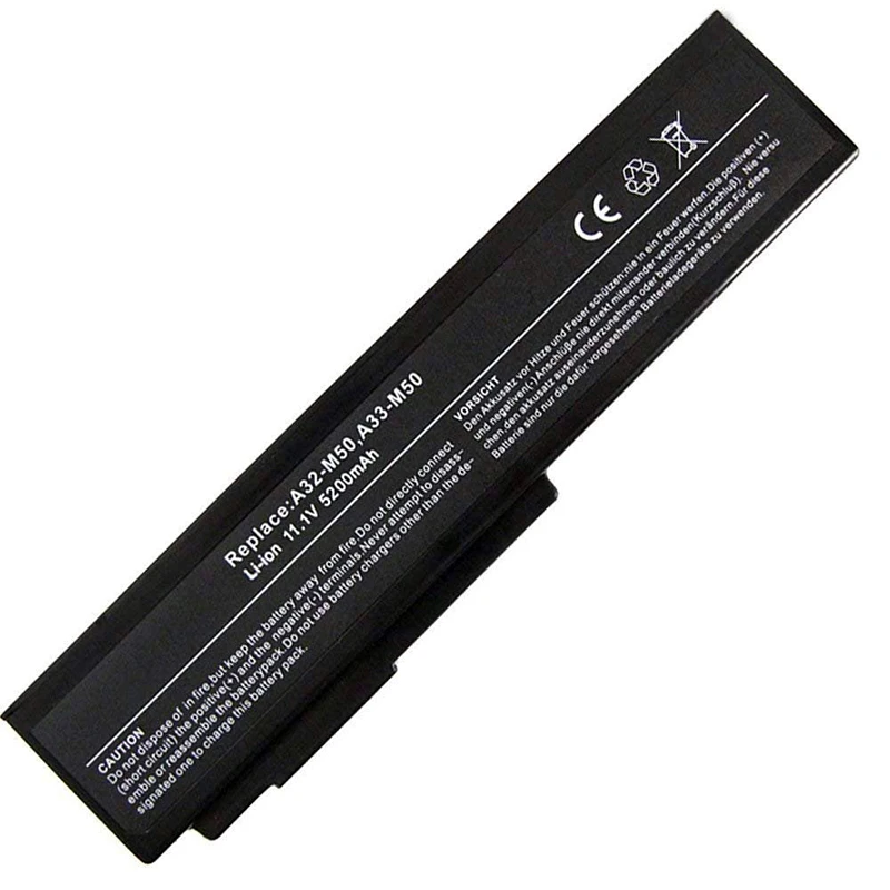 7XINbox 6cell 5200mAh 11 1 V A32 M50 N61 X64 A33 Аккумулятор для ноутбука Asus N53S N53J N53JQ N43 N61JQ G50 G60 X55