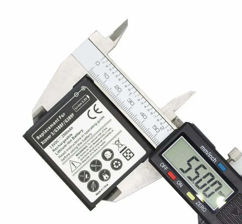 1x2500 мА/ч EB BG388BBE 3.8VDC xcover3 запасная батарея для Samsung Galaxy Xcover 3 G388 G388F G389F G388D N533 SC