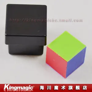 Оптовая продажа, 5 шт.партия, магические фокусы в виде цветного кубика