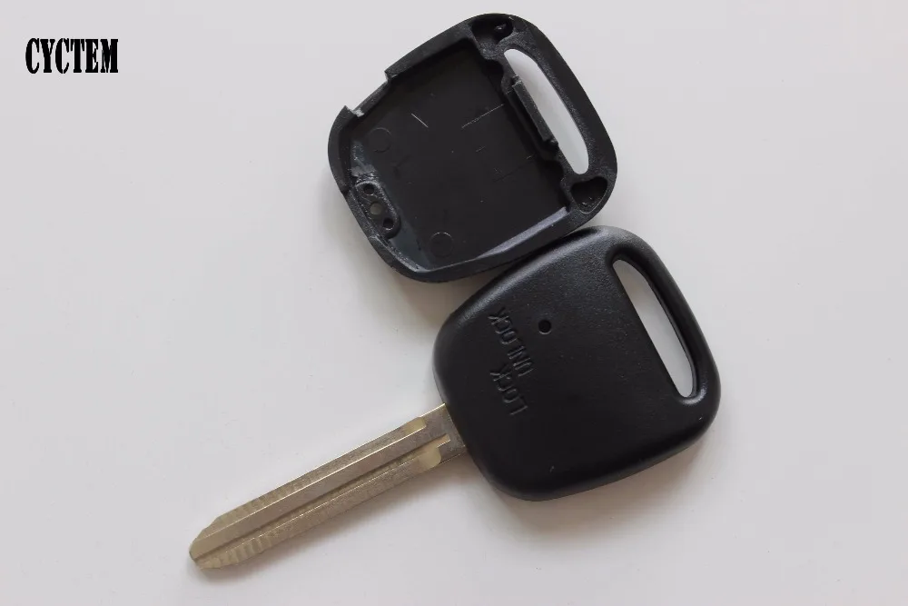 CYCTEM Clearance!! 1 Side Button Remote Key Shell Fob Car Blank Case Cover Toy43 Fit For Toyota | Автомобили и мотоциклы