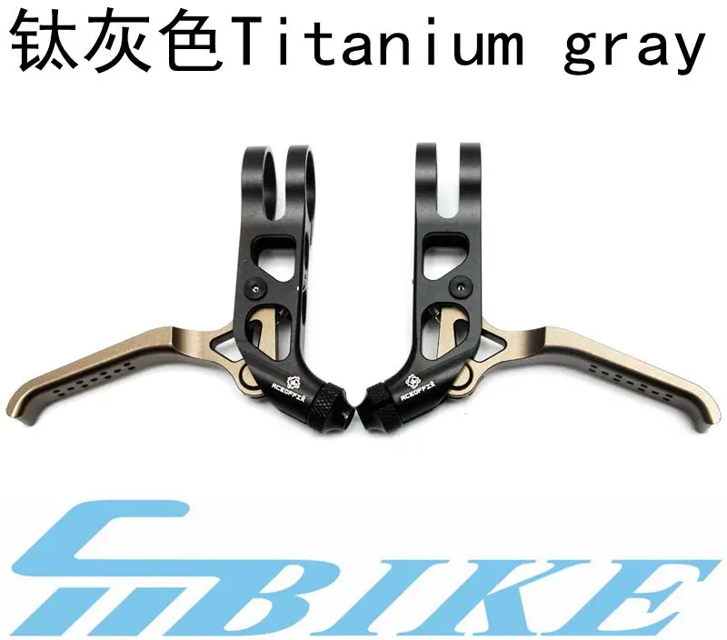 4 цвета Aceoffix для велосипеда Brompton тормозной уровень - Цвет: Titanium Gray