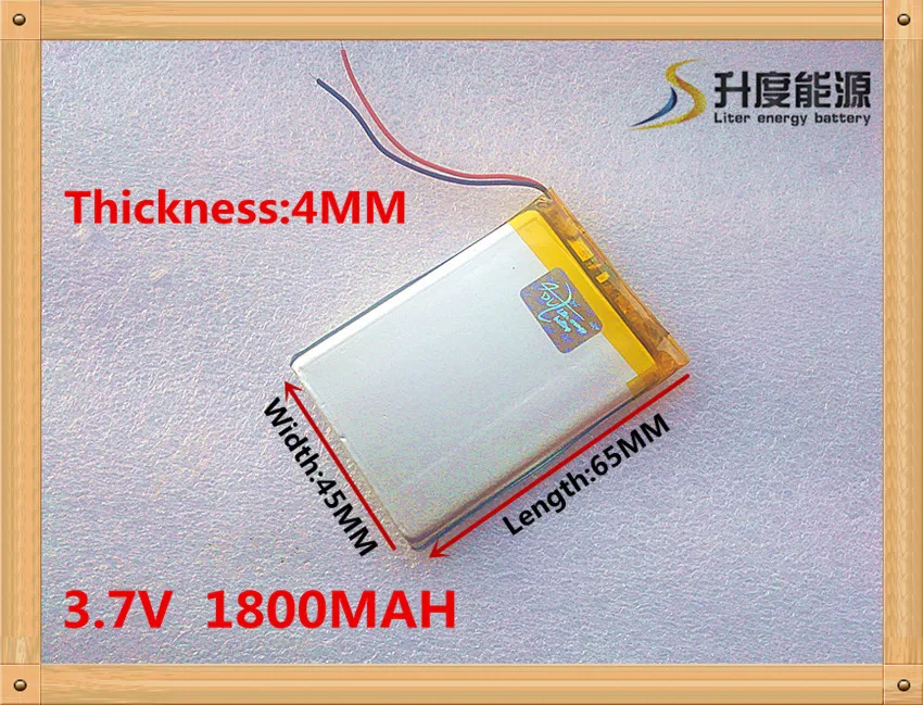 Бесплатная доставка 3 7 V 1800 mah Электронные считыватели 404565 электронная обучающая