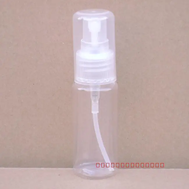 

50pcs/lot 25ml Plastic Spray Bottle Refillable Bottle Perfume PET Bottle with Spray Pump Empty Make Container High Grade