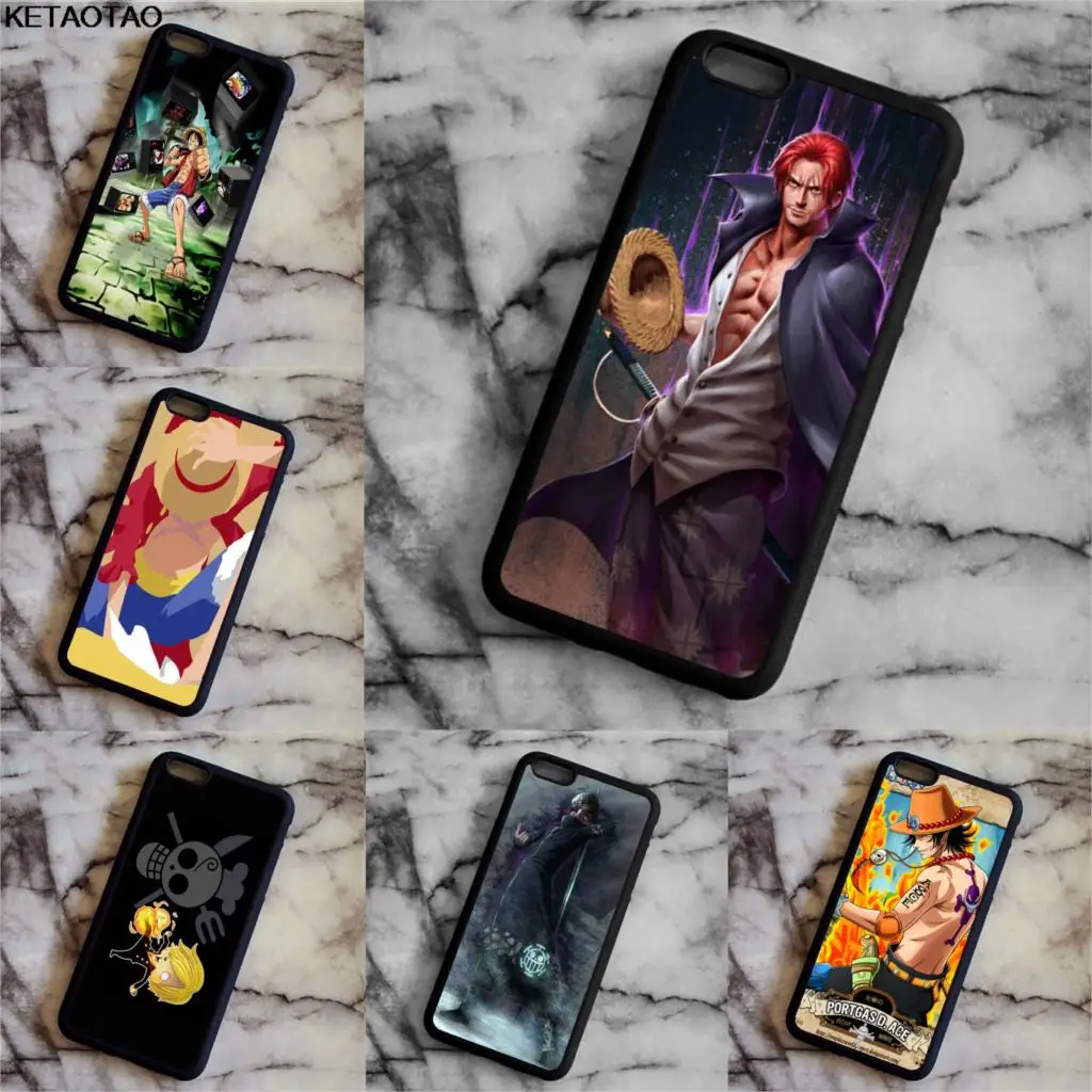 KETAOTAO One piece ace luffy sabo Phone Cases for iPhone 4S SE 6 5C 5S 6S 7 8 5Plus XR XS Max Case Soft TPU Rubber Silicone | Мобильные
