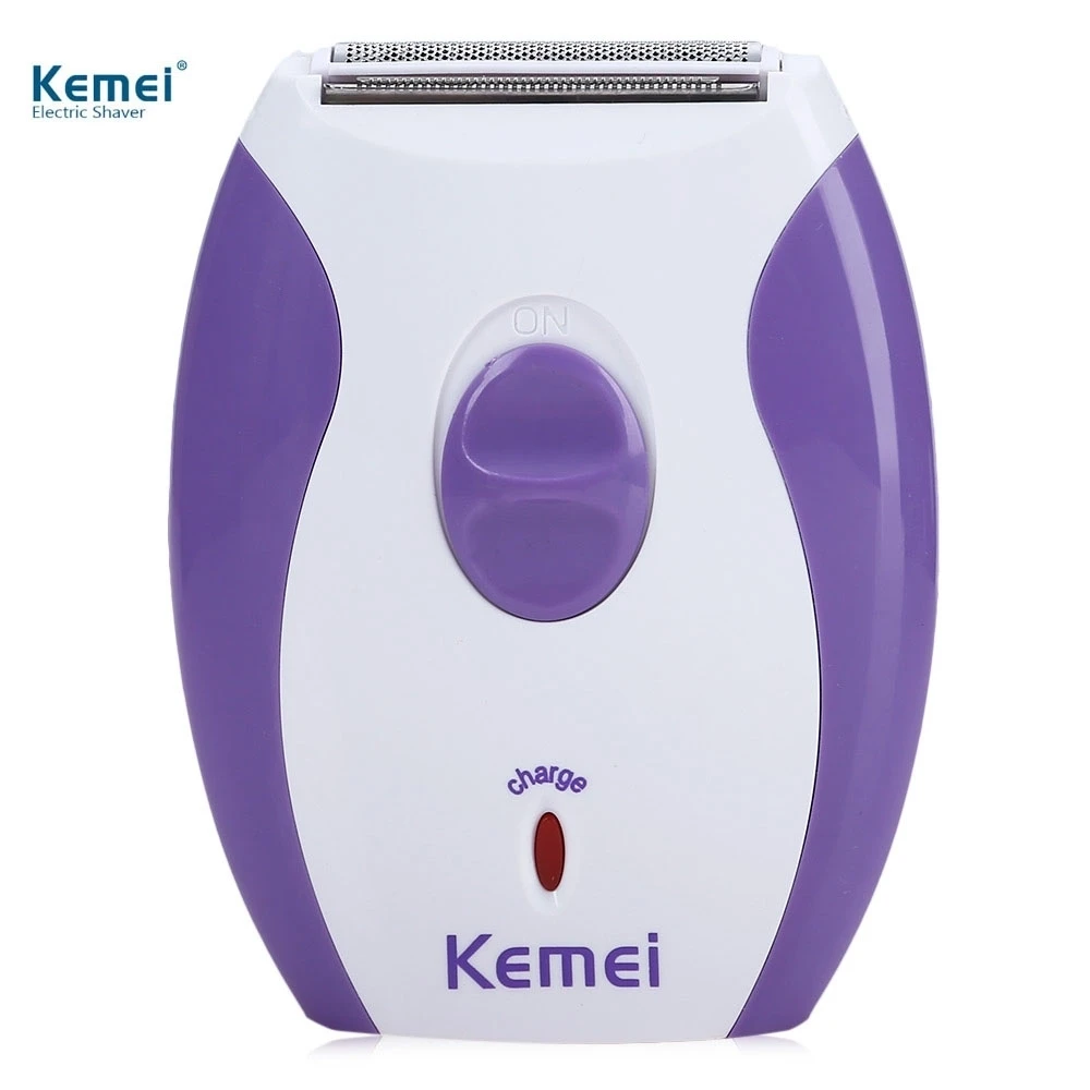 Kemei Перезаряжаемые Для женщин электробритва эпилятор бритва шерсть депилятор