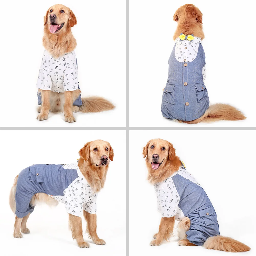 HOOPET собака кошка одежда Звезда печати галстук четыре фута костюмы ковбой Свадьба