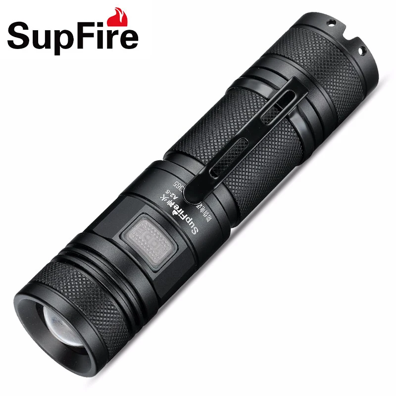Фонарь с увеличением светодиодный фонарь Supfire A2 S Lanterna велосипедный для Nicron Olight