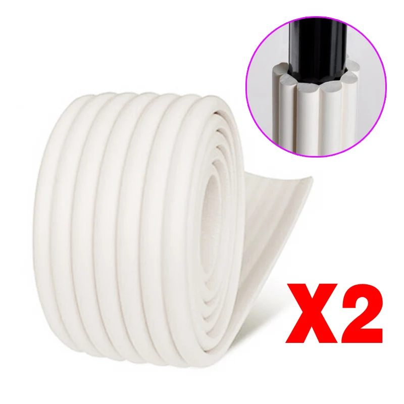 

2 шт., Детский защитный бампер из пены, 2 м