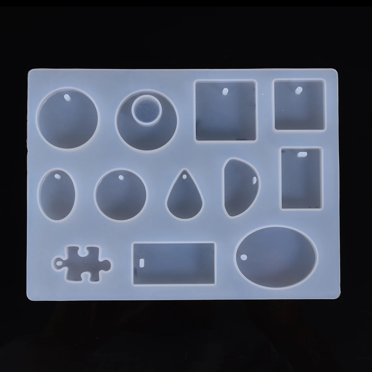 Набор литых форм для эпоксидной смолы 127 шт. пластиковые штифты винтовые ожерелье