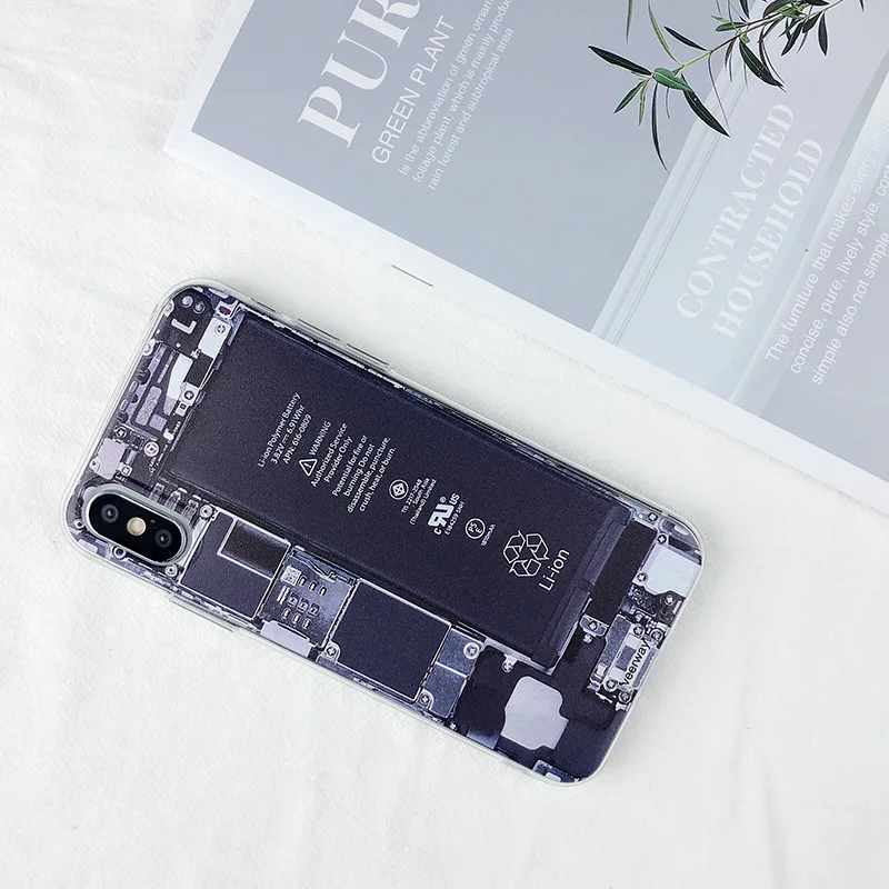 Силиконовый чехол для iPhone XS 11 Pro Max 5S XR, прозрачный чехол из ТПУ для iPhone X 6 6S 7 8 Plus, забавные Чехлы для пары с изображением пивной камеры Gameboy