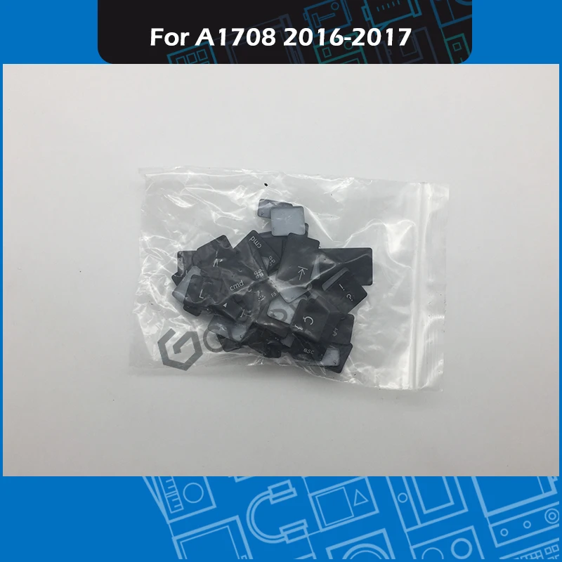 Сменные колпачки для ноутбука макет US Macbook Pro Retina 13 &quotA1708 полный комплект ключей EMC
