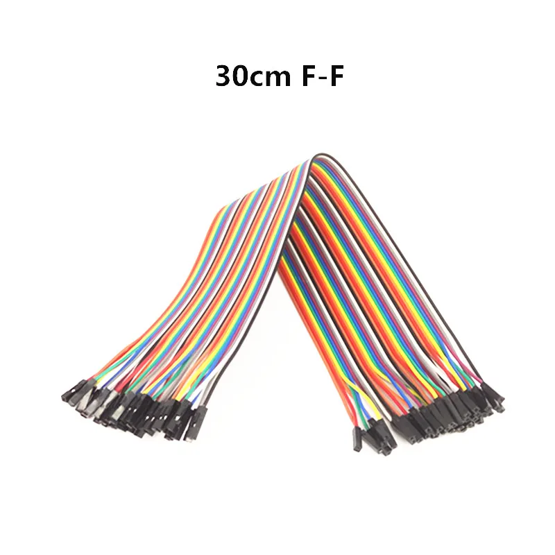 Монтажная плата DuPont для Arduino 30 см 120 шт.|breadboard line|breadboard cable femalebreadboard jumper |