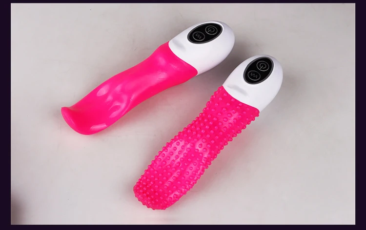 20 скоростей сумасшедший язык Фрэш-вибратор USB перезаряжаемые Вибраторы оральная