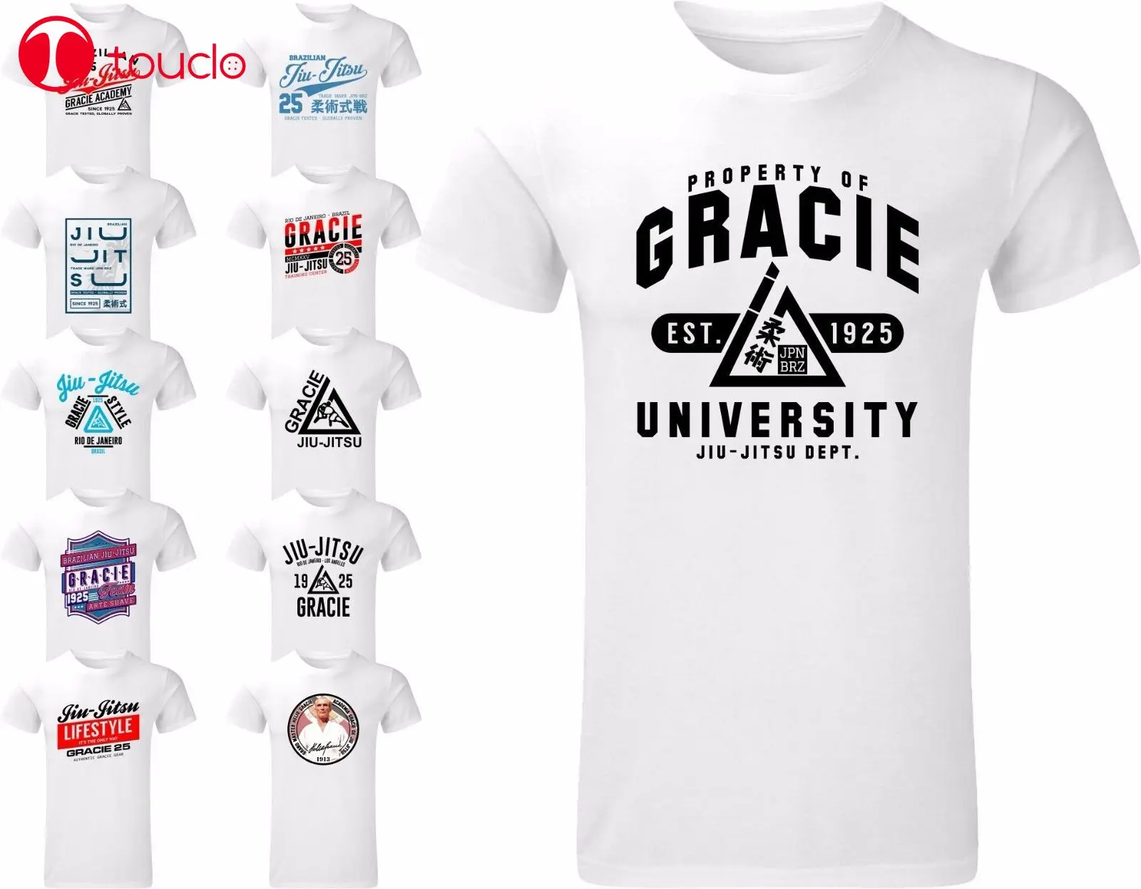 Свободные черные мужские футболки Gracie Bjj футболка бразильский джиу джитсу боевое