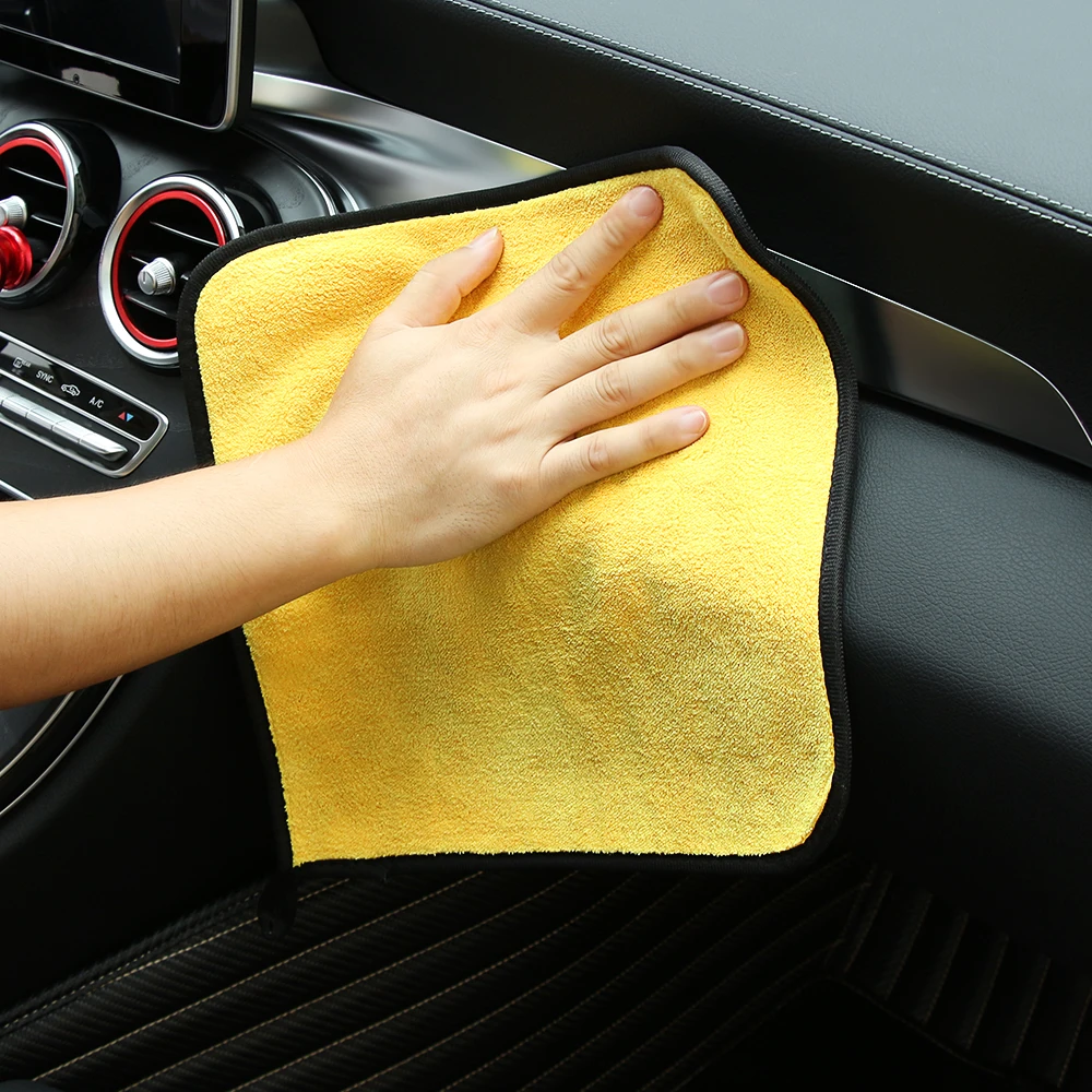 Толстая плюшевая тряпка для чистки автомобиля из микрофибры Renault Clio Scenic Megane Duster