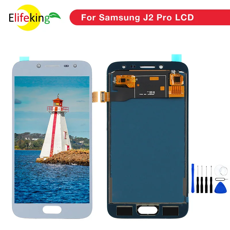 ЖК дисплей с дигитайзером сенсорного экрана в сборе для Samsung Galaxy J2 pro 2018 J250F 100