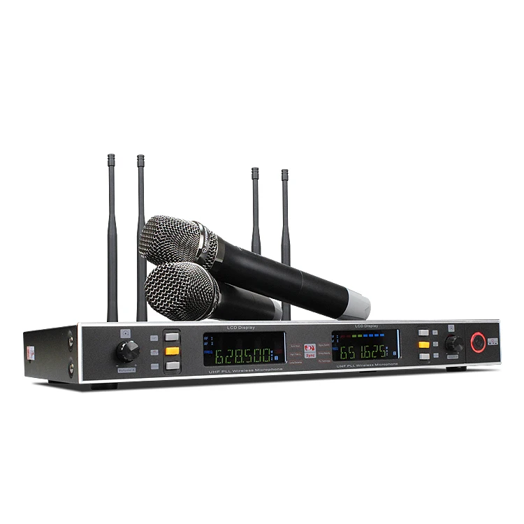 Профессиональный портативный беспроводной микрофон UHF высокого качества