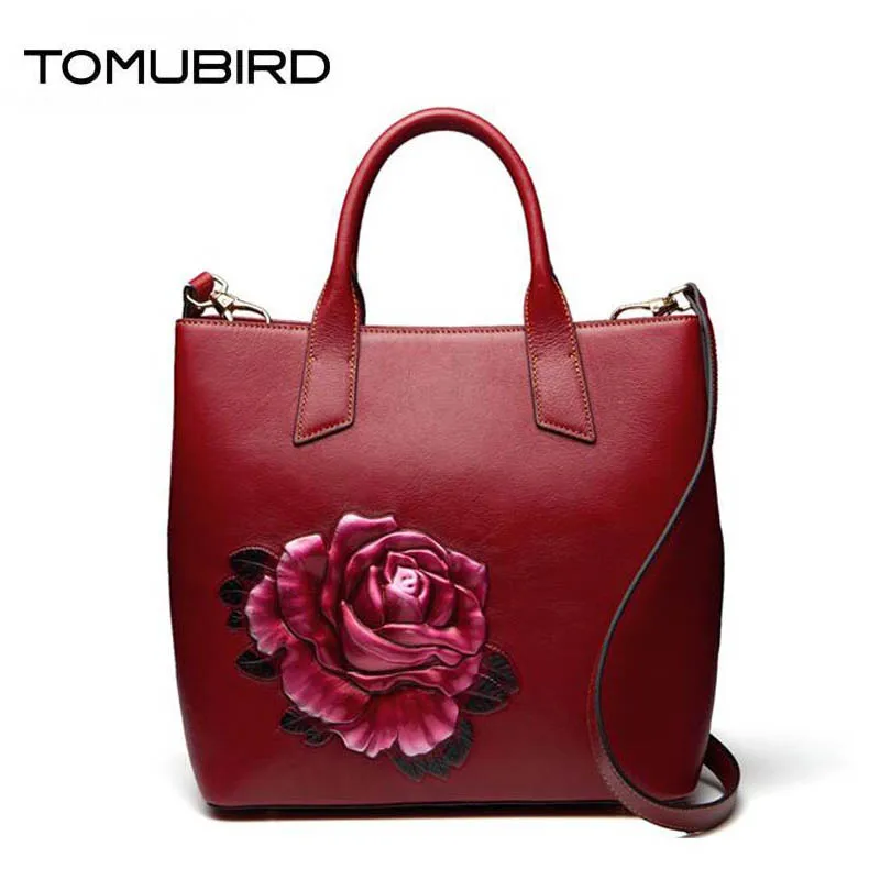 Сумка TOMUBIRD Женская из натуральной воловьей кожи|designer leather handbags|genuine designer handbagsgenuine