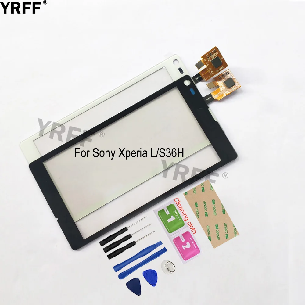 4 3 ''для Sony Xperia L S36h C2105 C2104 сенсорный экран дигитайзер сенсорная стеклянная