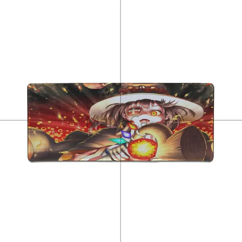 Резиновый прочный коврик для мыши MaiYaCa megumin с аниме уникальный Настольный