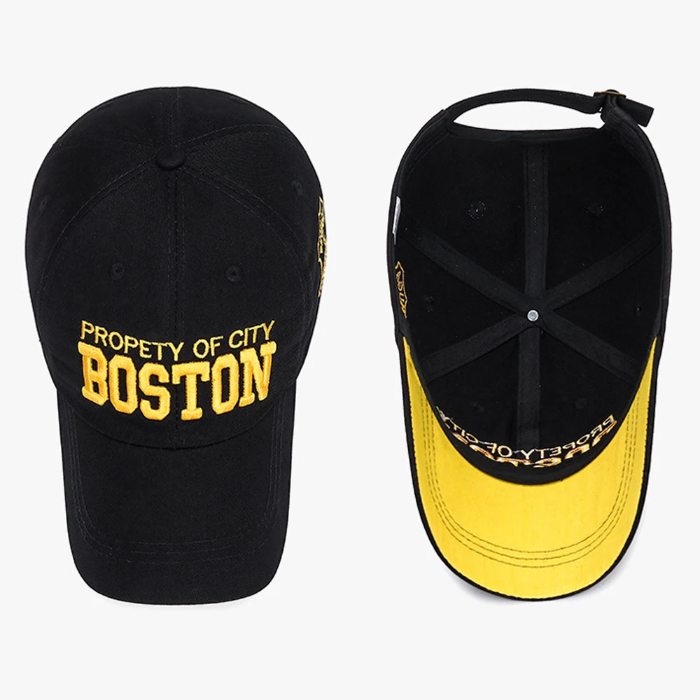 Йо-Янг унисекс бейсболки Snapback повседневные уличные бейсболки для мужчин протети города Бостона буквы вышивка шляпа от солнца