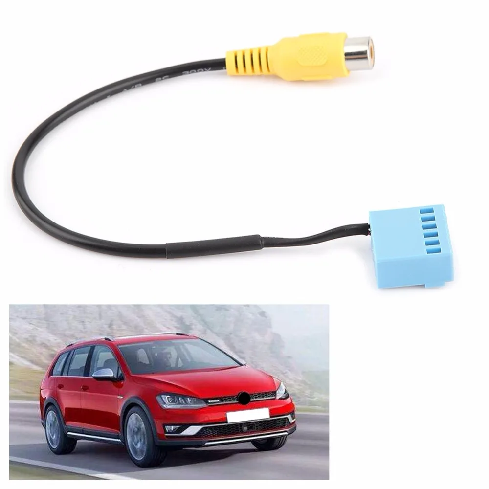 Автомобильный адаптер для камеры заднего вида кабель VW Golf VI Jetta 5 6 MK5 MK6 Passat B6 Touran
