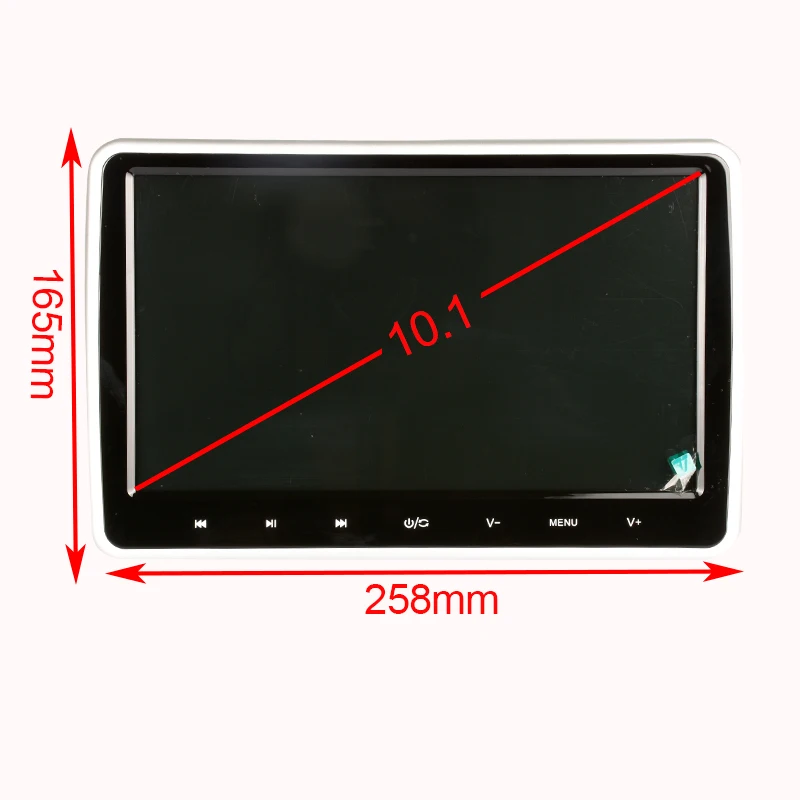 Монитор для подголовника автомобиля 10 1 дюйма 1024*600 DVD плеер с USB/SD/HDMI/FM