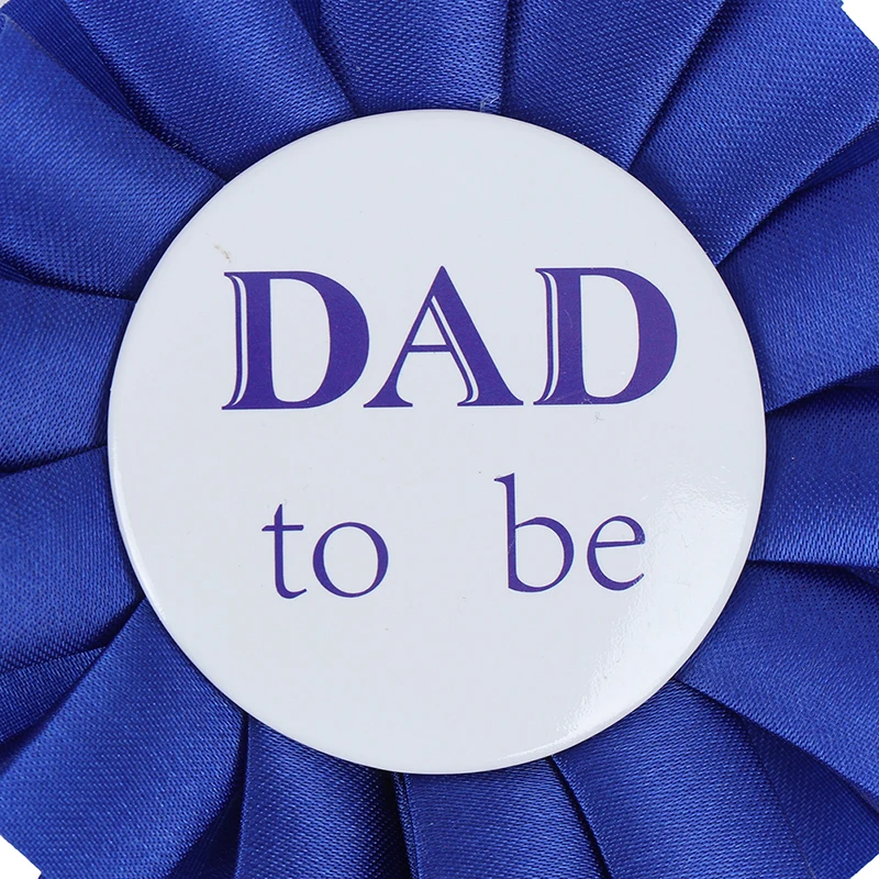 1 шт. день рождения девочка/мальчик DAD to be Baby Shower День Рождения Лента значок поставка вечерние украшения подарок-аксессуар