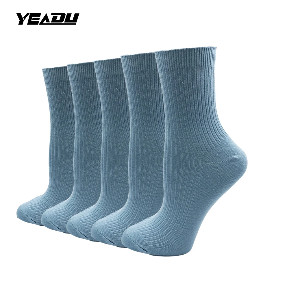 Новые хлопковые однотонные милые женские носки удобные хорошего качества лучший